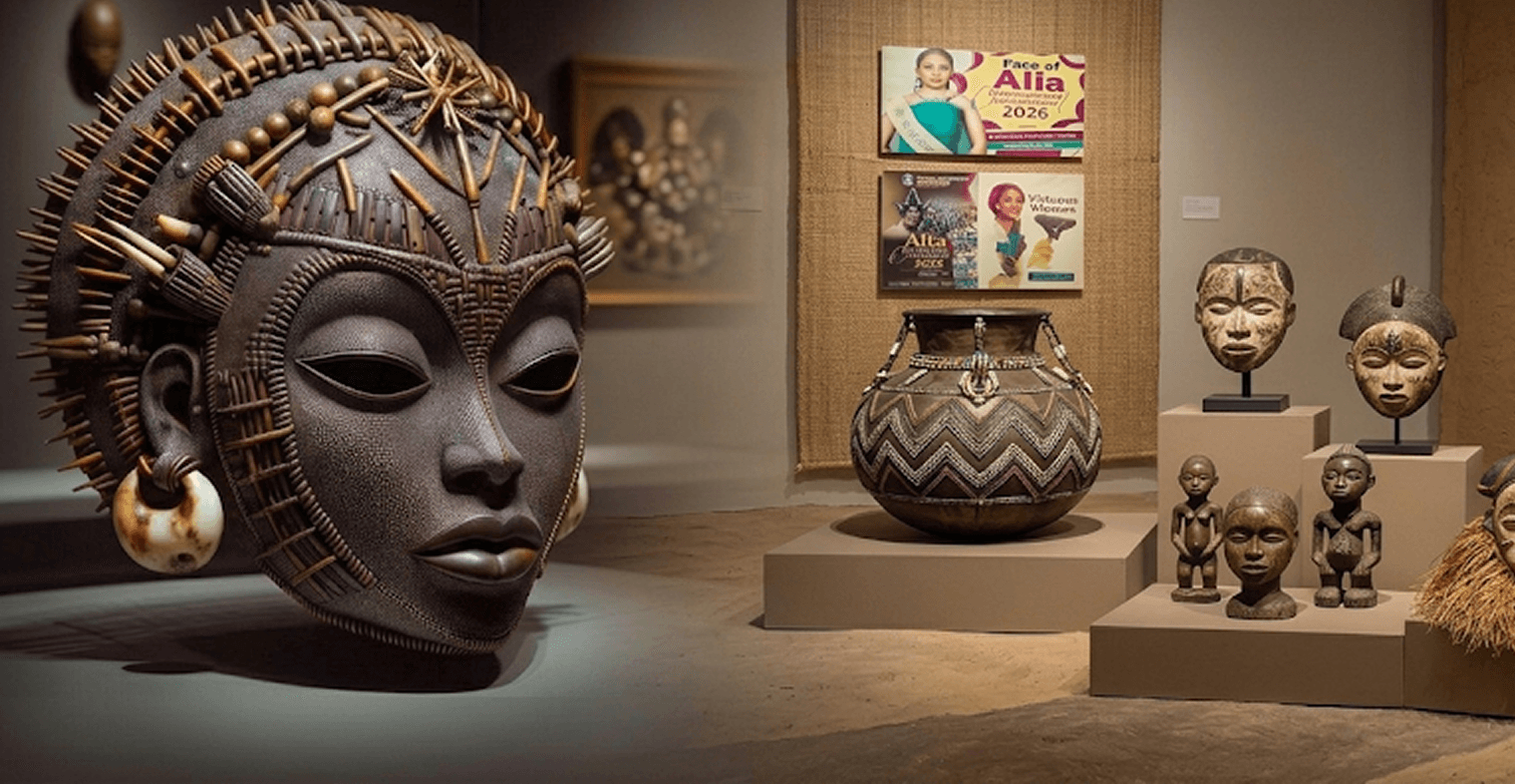 Ceremonial mask in the Foundation collection